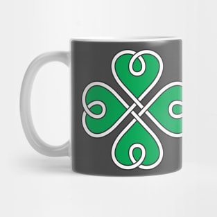 Celtic Knot 4 Leaf Clover #1 Mug